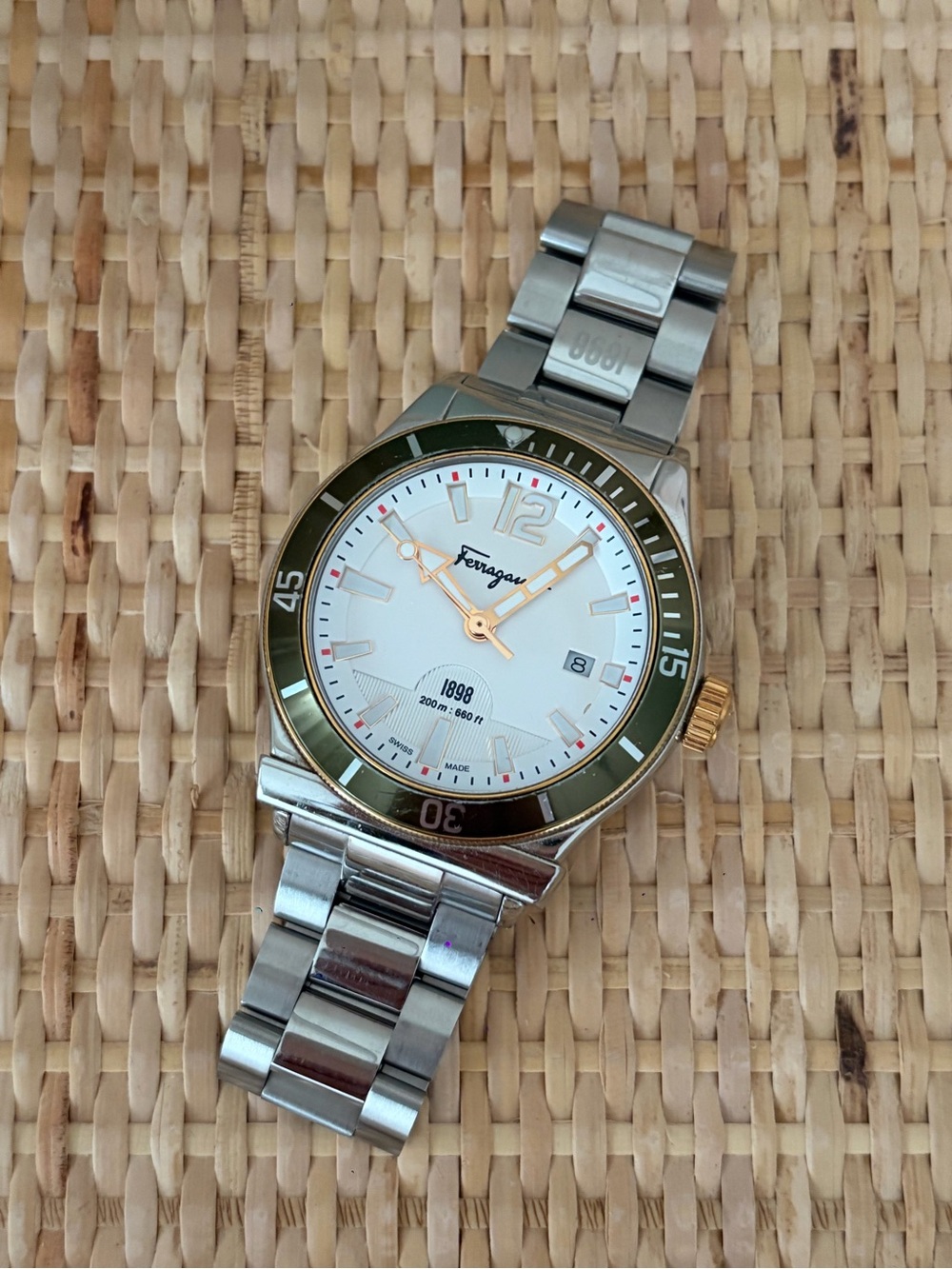 FERRAGAMO Men’s Watch *NEEDS BATTERIES*
